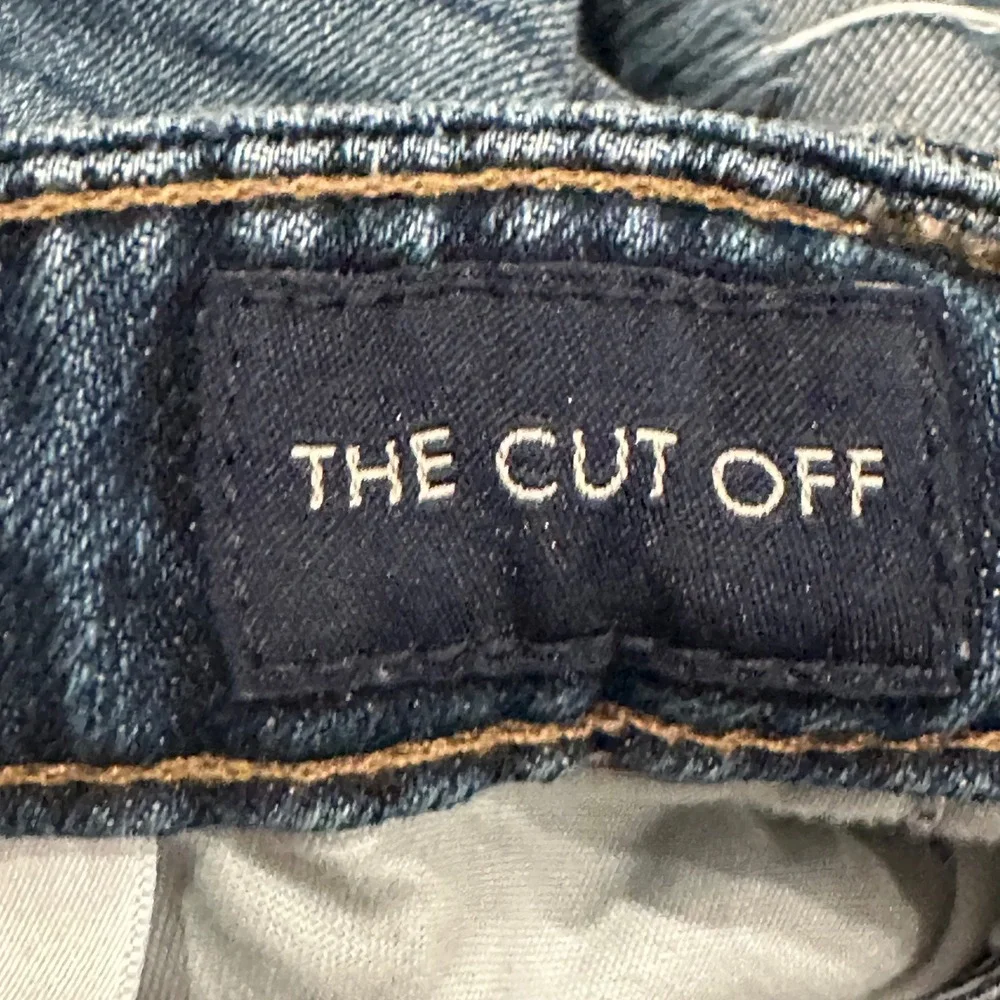 Lucky Brand The Cut Off Medium Wash Frayed Denim Shorts 7WP10625 Blue 6/28